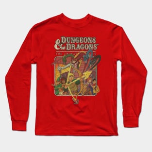 Dungeons & Dragons The Animated Series 1983 Long Sleeve T-Shirt